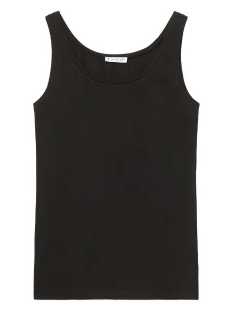 sleeveless scoop-neck tank top by MARC O'POLO
