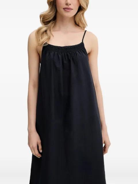 smocked-detail slip dress by MARC O'POLO