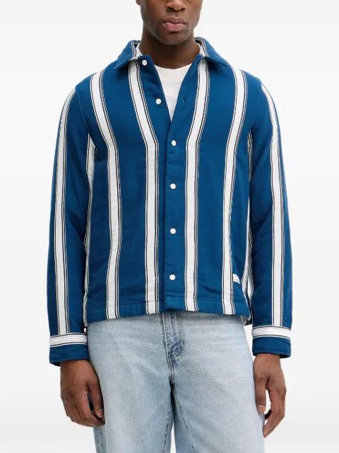 striped button-down shirt by MARC O'POLO