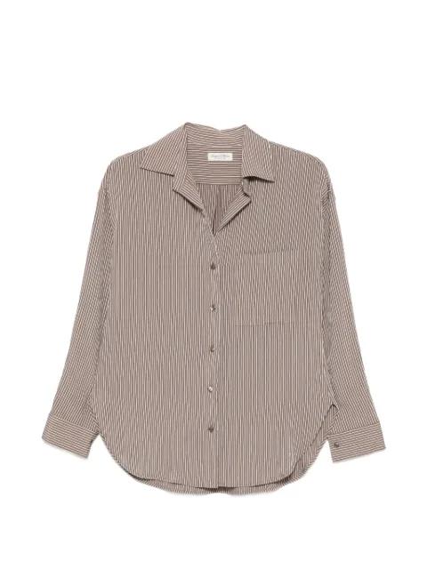 striped chest-pocket shirt by MARC O'POLO