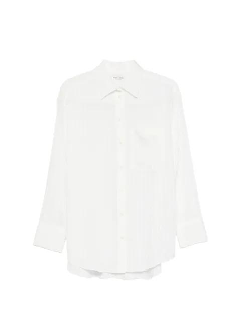 striped chest-pocket shirt by MARC O'POLO