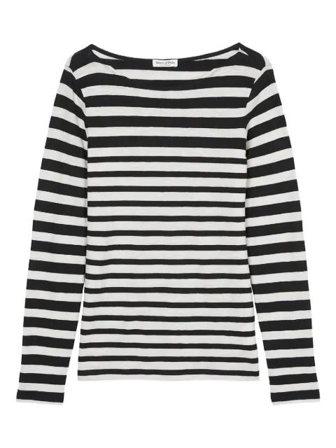striped long-sleeve top by MARC O'POLO
