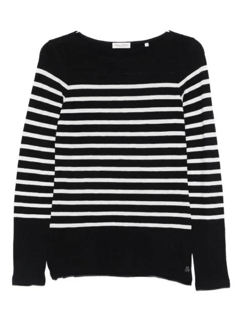 striped long-sleeved top by MARC O'POLO