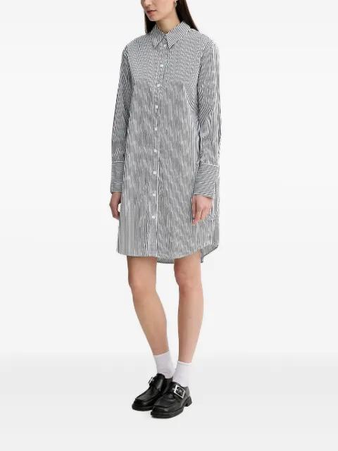 striped mini shirt dress by MARC O'POLO