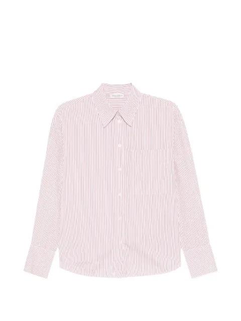 striped patch-pocket shirt by MARC O'POLO