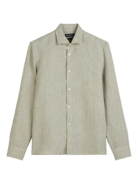 textured button-up shirt by MARC O'POLO