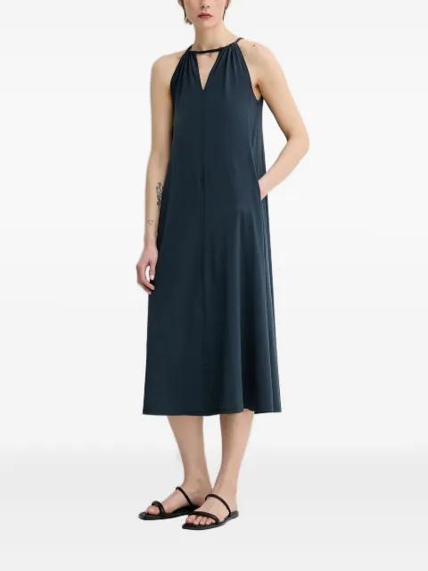tie-neck midi dress by MARC O'POLO