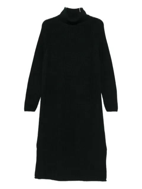 turtleneck raglan-sleeve midi dress by MARC O'POLO