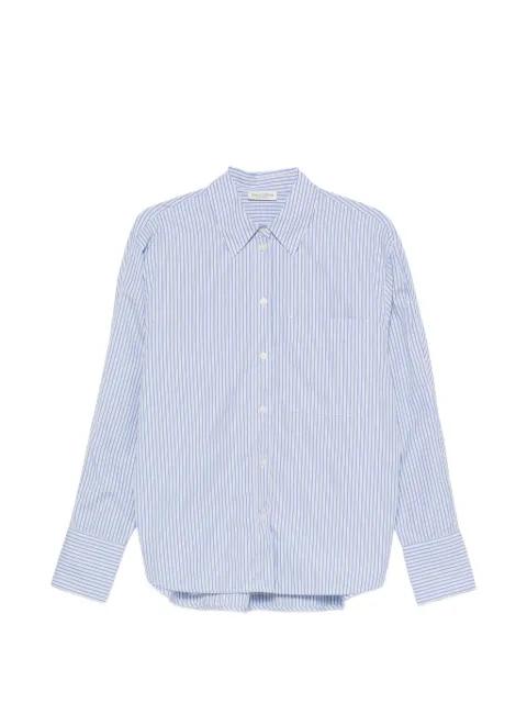 vertical-stripe chest-pocket shirt by MARC O'POLO