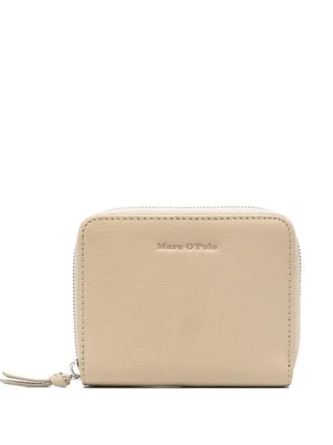 zip-around leather wallet by MARC O'POLO