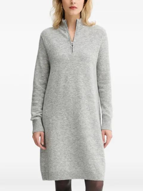 zip-neck mini dress by MARC O'POLO
