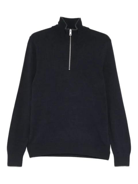 zip neck sweater by MARC O'POLO