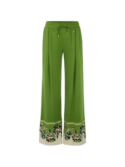 Wedi floral-print palazzo pants by MARCCAIN