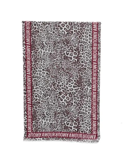 animal-print scarf by MARCCAIN