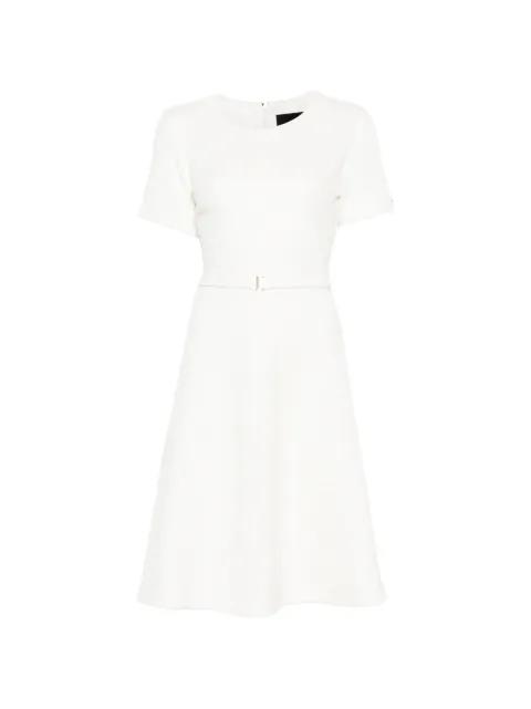 belted A-line mini dress by MARCCAIN