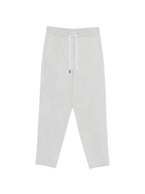 drawstring-waistband trousers by MARCCAIN