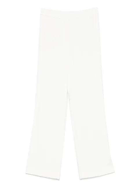 elasticated-waistband trousers by MARCCAIN