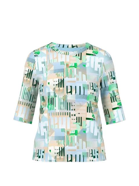 patterned T-shirt by MARCCAIN