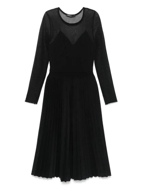 pleated midi dress by MARCCAIN
