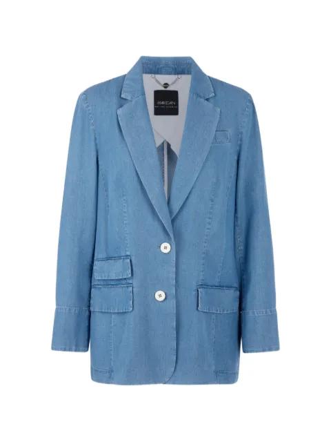 pocket button oversized blazer by MARCCAIN