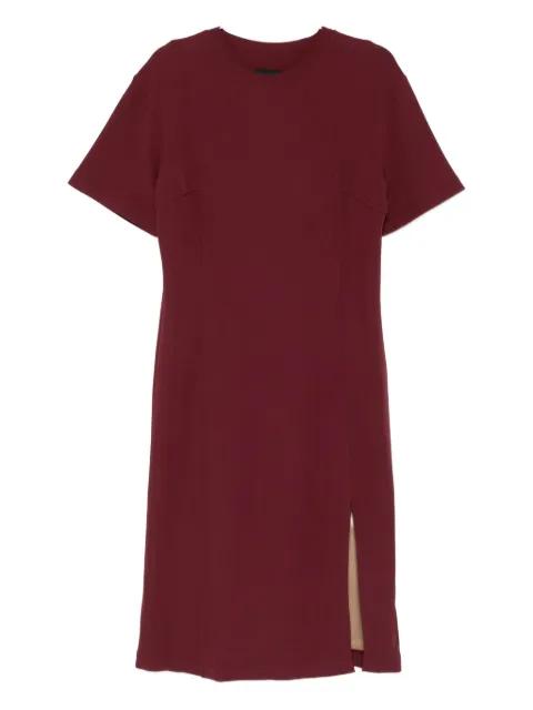 side-slit dress by MARCCAIN