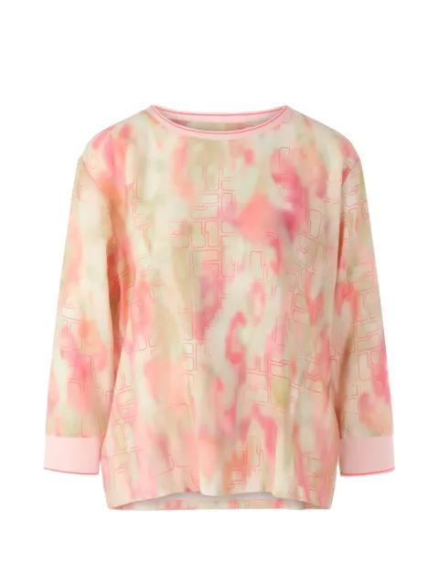 tie dye printed blouse by MARCCAIN