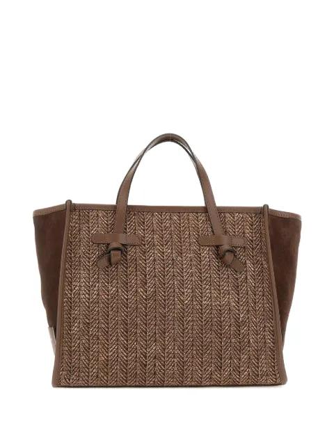 32 MissMarcella woven leather tote bag by MARCELLA CLUB