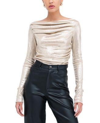Cooper Metallic Top by MARCELLA