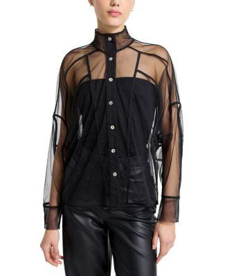 Lane Mesh Shirt by MARCELLA