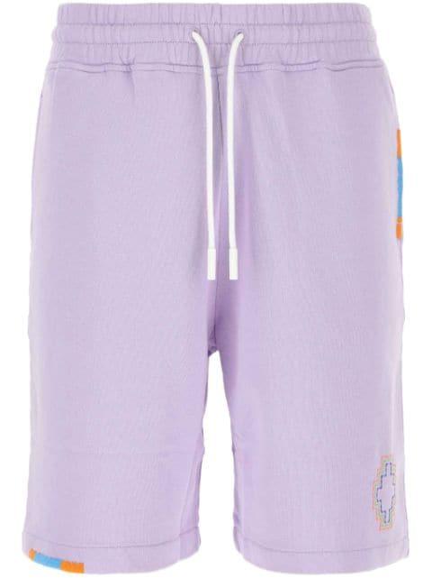 Stitch Cross track shorts by MARCELO BURLON