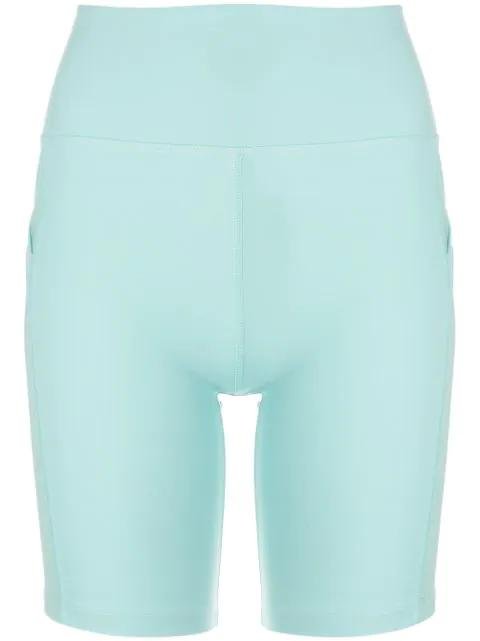 high-waisted cycling-shorts by MARCHESA