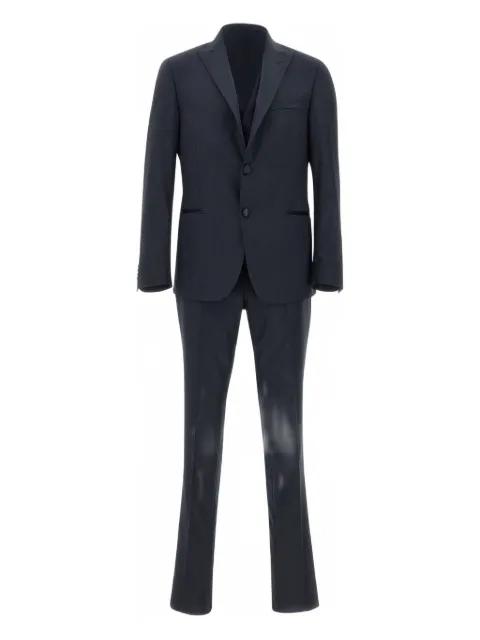 single-breasted three-piece suit by MARCHESANI
