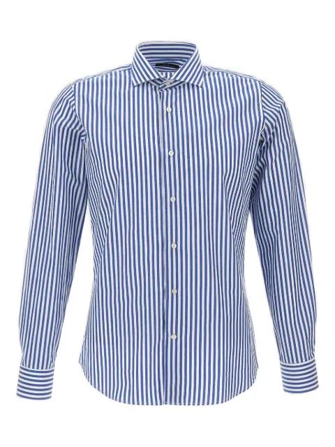 striped button shirt by MARCHESANI