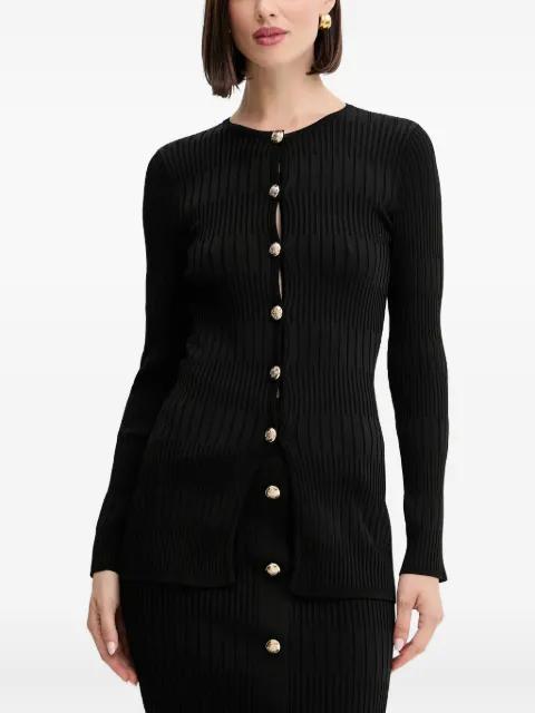 button ribbed cardigan by MARCIANO BY GUESS