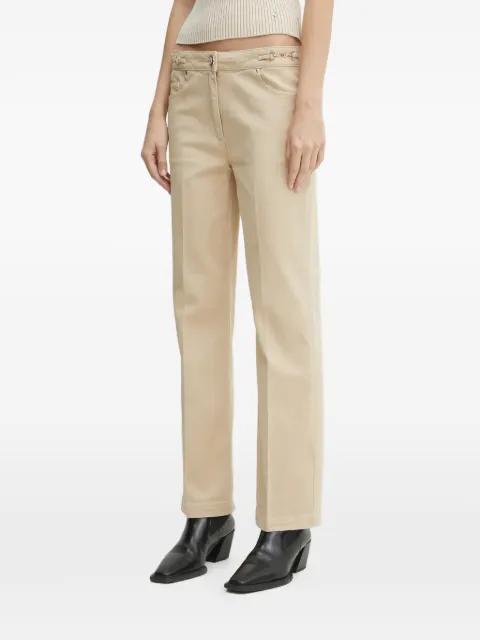 chain-detail five-pocket jeans by MARCIANO BY GUESS
