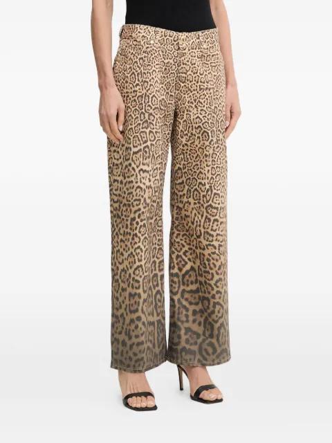 leopard-print jeans by MARCIANO BY GUESS