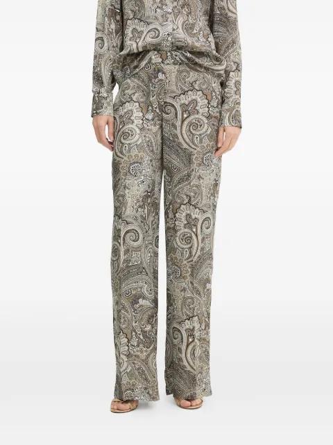 paisley-print trousers by MARCIANO BY GUESS