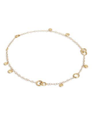 18K Yellow Gold Jaipur Charm Statement Necklace by MARCO BICEGO