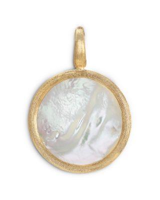 18K Yellow Gold Jaipur Mother of Pearl Pendant by MARCO BICEGO