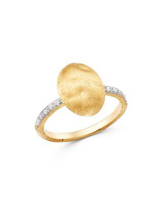18K Yellow Gold Siviglia Diamond Ring - Exclusive by MARCO BICEGO