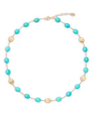 18K Yellow Gold Siviglia Multi Stone Collar Necklace by MARCO BICEGO