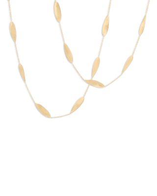 Station Long Necklace in 18K Yellow Gold by MARCO BICEGO