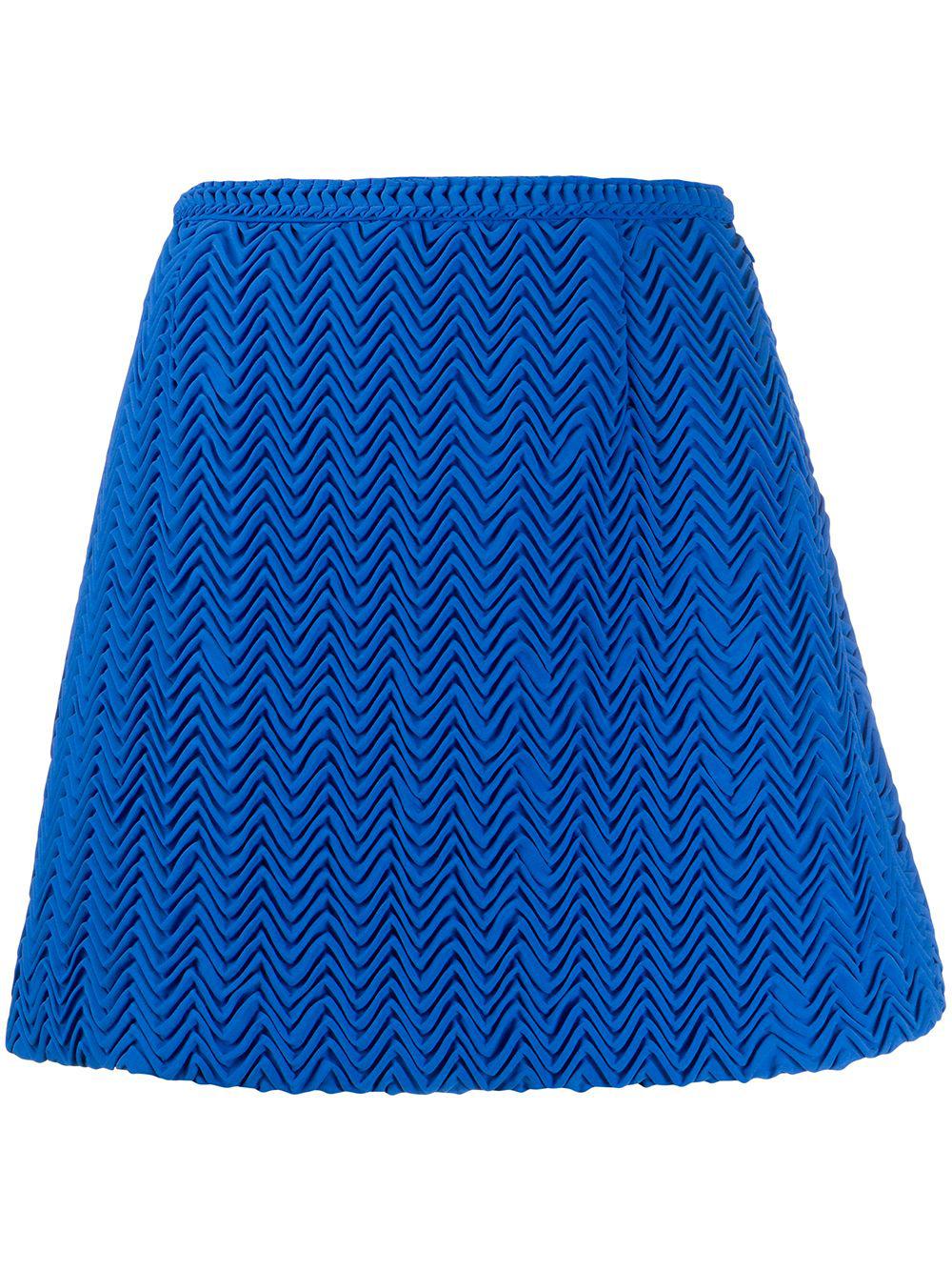 embroidered mini skirt by MARCO DE VINCENZO