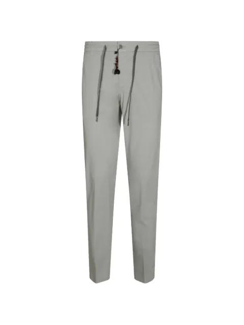 Caracciolo drawstring-detail cotton trousers by MARCO PESCAROLO