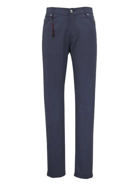 belt-loop five-pocket trousers by MARCO PESCAROLO