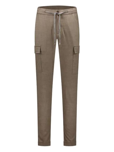 cargo-pocket drawstring trousers by MARCO PESCAROLO
