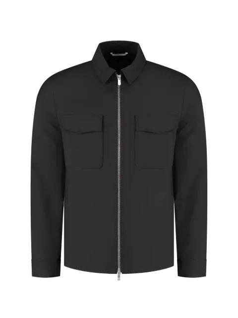 flap-pocket zip overshirt by MARCO PESCAROLO