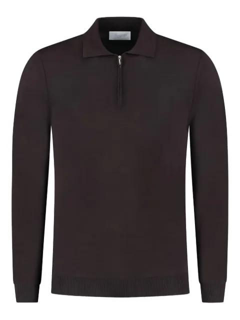 half-zip polo-neck sweater by MARCO PESCAROLO