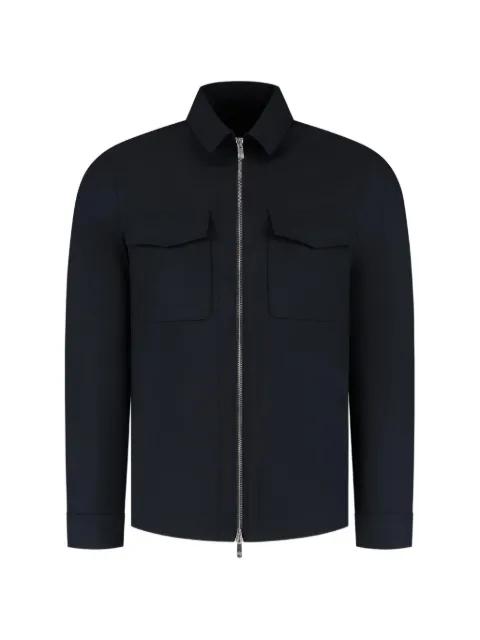 pocket zipped shirt jacket by MARCO PESCAROLO