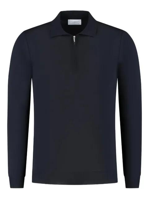 polo-collar half-zip sweater by MARCO PESCAROLO